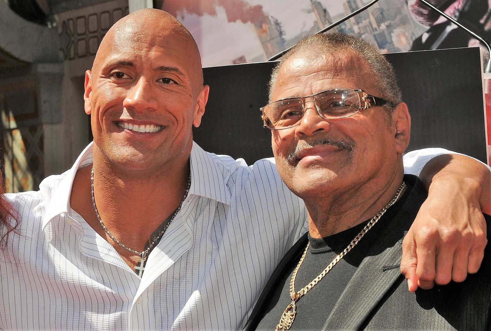 Rocky Johnson WWE Hall of Fame wrestler and father of Dwayne The Rock Johnson