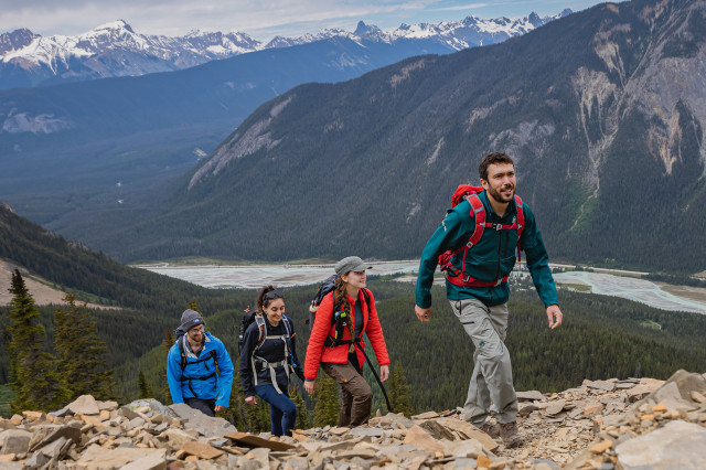 Yoho National Park Visitor Centre meeting point for Mount Stephen hike