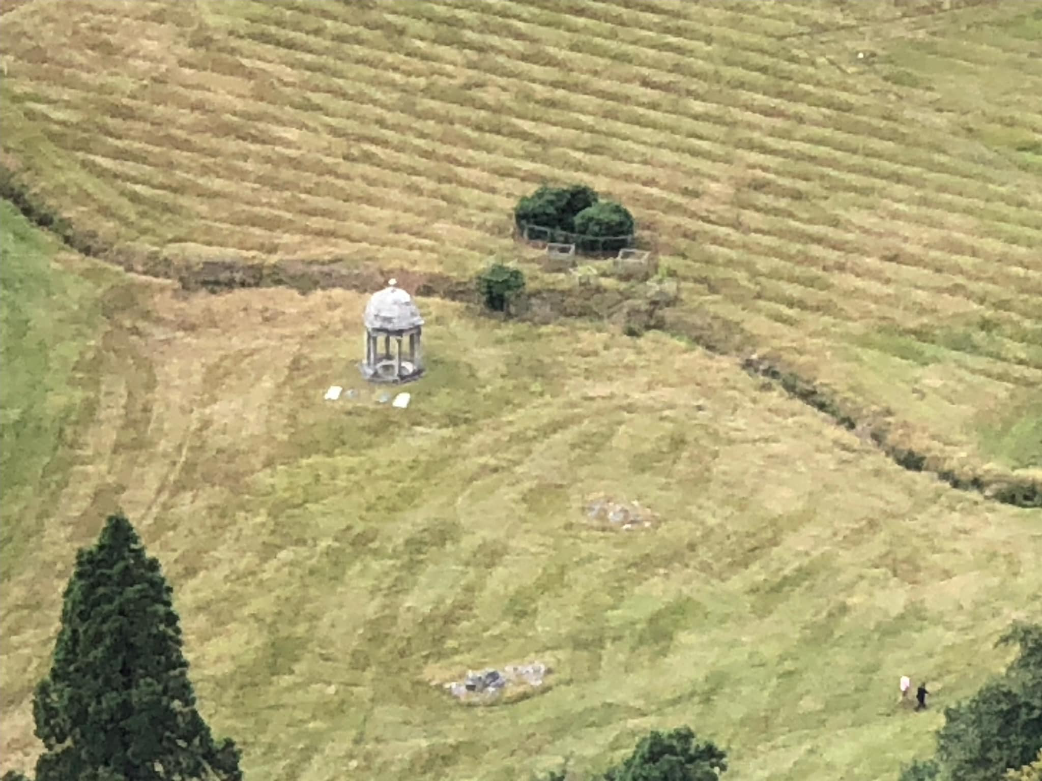 Tara Browne's gravesite at Luggala Estate, Wicklow Mountains, Ireland