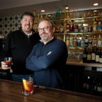 Co-owners Troy Reding and Brad Sorenson of Ally Restaurant Group, known for Rock Elm Tavern in Plymouth, pictured at their new venture, Holman’s Table, located in St. Paul.