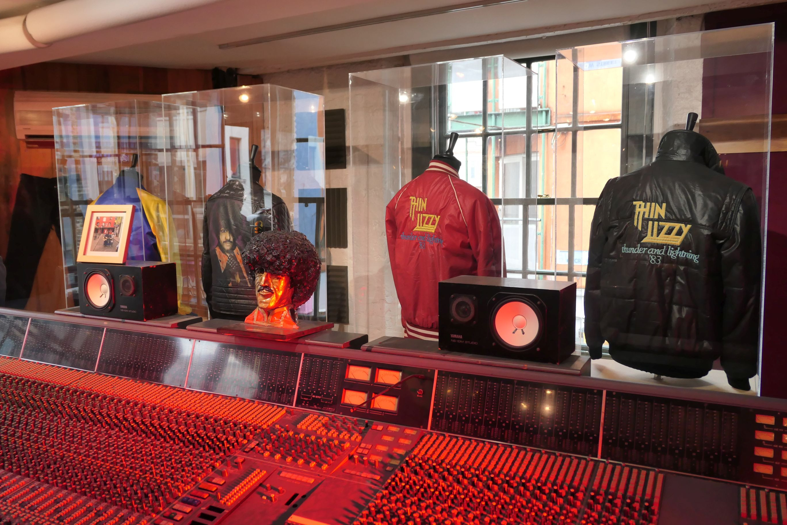 Thin Lizzy exhibit at the Irish Rock 'n' Roll Museum Experience