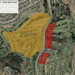 Map of Planned Development Areas at Blue Rock Springs Golf Course in Vallejo, California