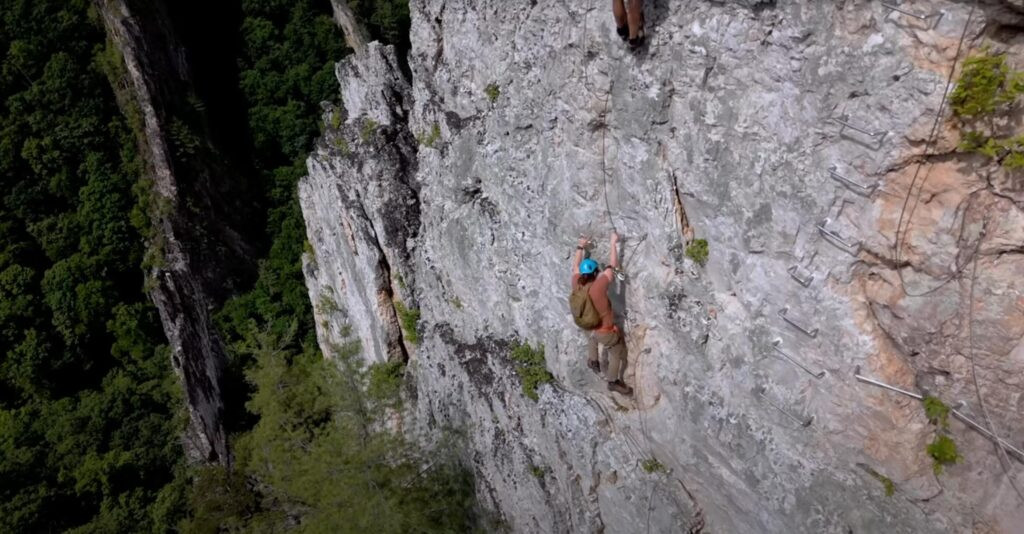 Via Ferrata Nelson Rocks West Virginia