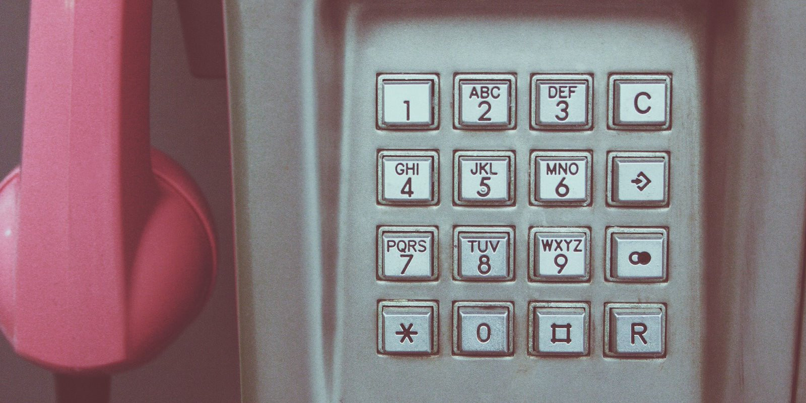 Vintage telephone representing unlimited calls to US and Canada included at Hard Rock Punta Cana.