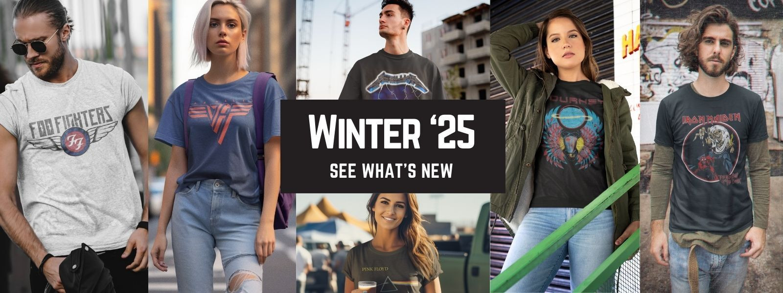 Browse Winter Band T-Shirt Collection