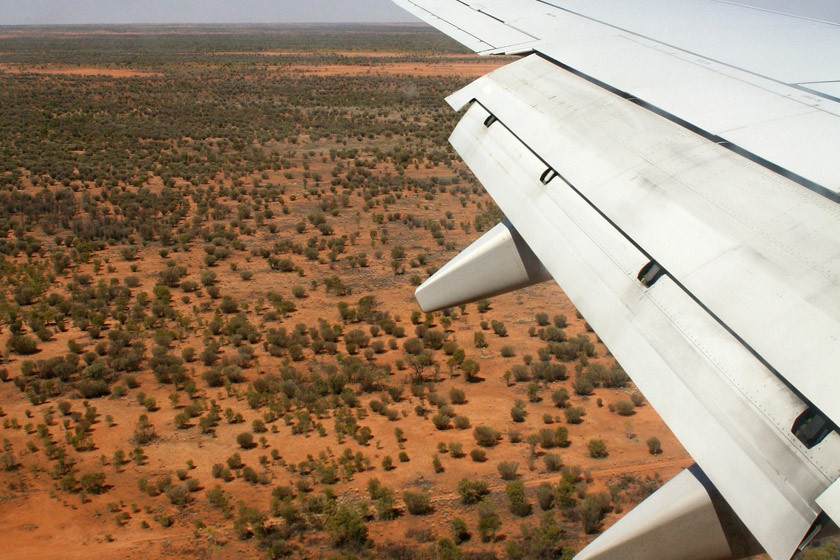 Flight to Ayers Rock from Sydney