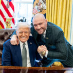 Conor McGregor visiting Donald Trump at the White House