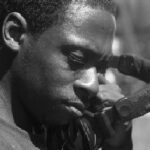 Pete Rock in his element, crafting beats with his signature equipment