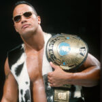 Dwayne The Rock Johnson wrestling in WWE