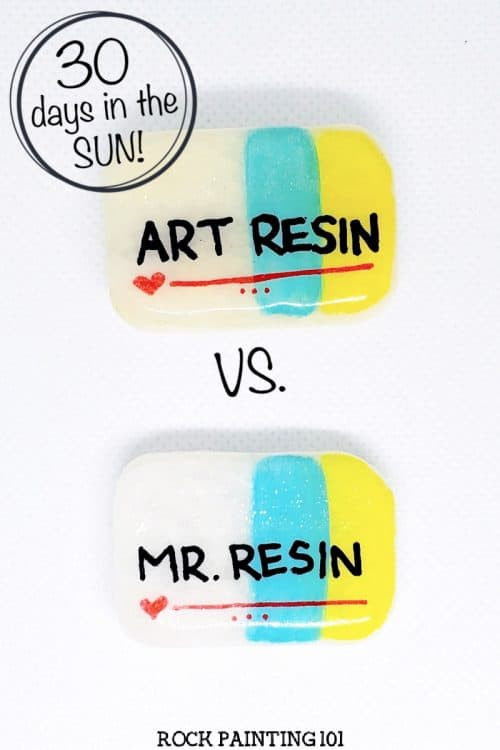 UV Resin vs. Art Resin