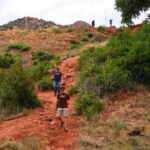 Old Trail Between Upper North and Upper South Lot at Red Rocks Amphitheatre