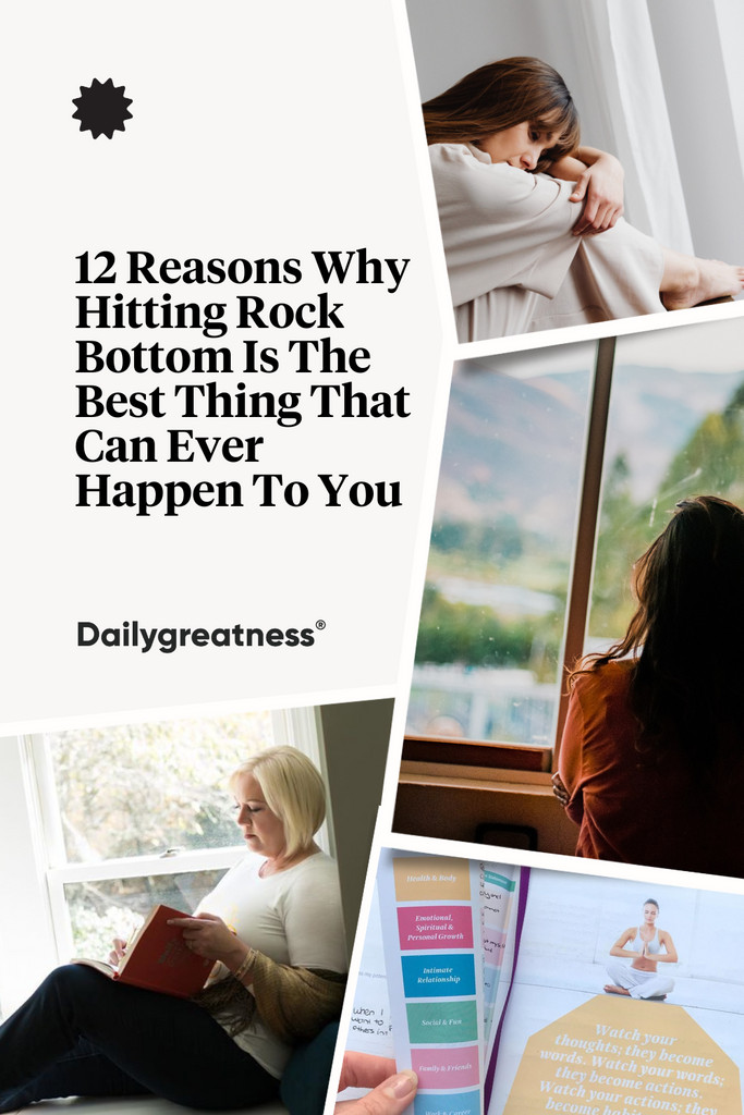 Rock bottom offers a fresh perspective by prompting a reevaluation of values, leading to alignment with true aspirations and personal growth, much like a landscape transformed by geological forces