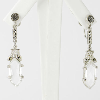 Crystal &amp; Marcasite Pendants