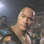 Dwayne "The Rock" Johnson often made a facial expression of raising one eyebrow, lowering the other and tilting his head