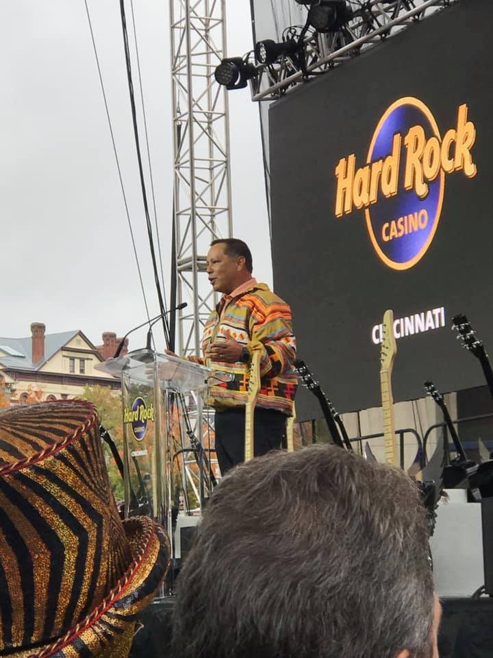 Seminole Tribe Chairman Marcellus W. Osceola Jr. Welcomes The Crowd