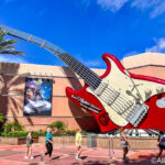 Rock n Roller Coaster Exterior Guitar Decoration