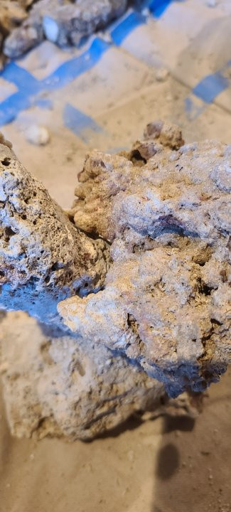 Rock Formation Using Super Glue