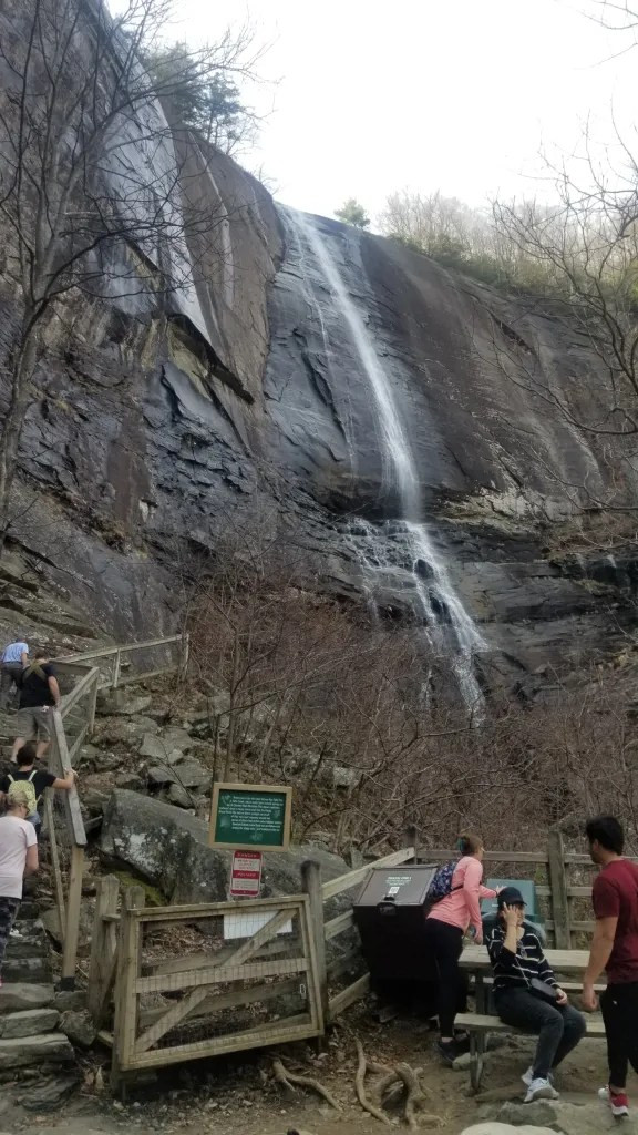 Scenic waterfall view, showcasing the beauty of natural landscapes