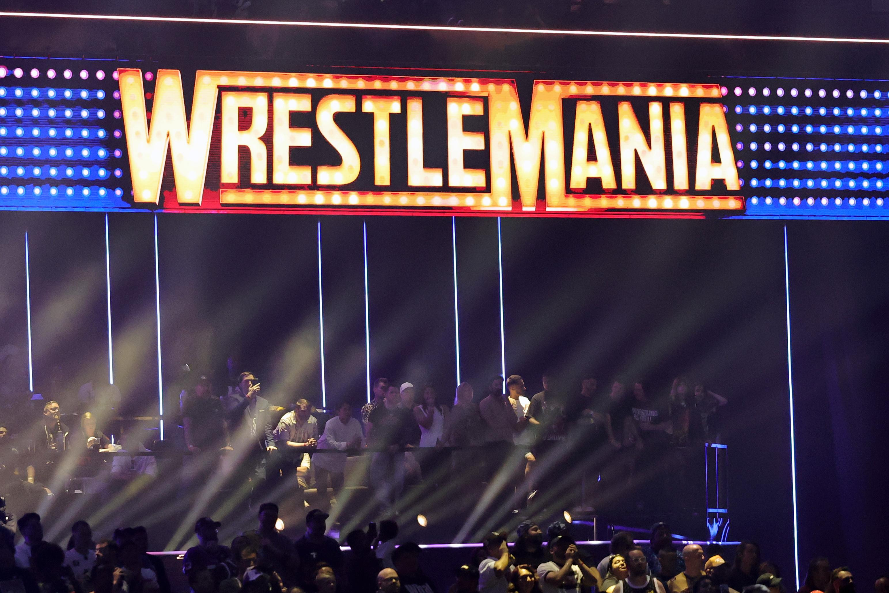 Triple H announces the Reigns vs. Rhodes match