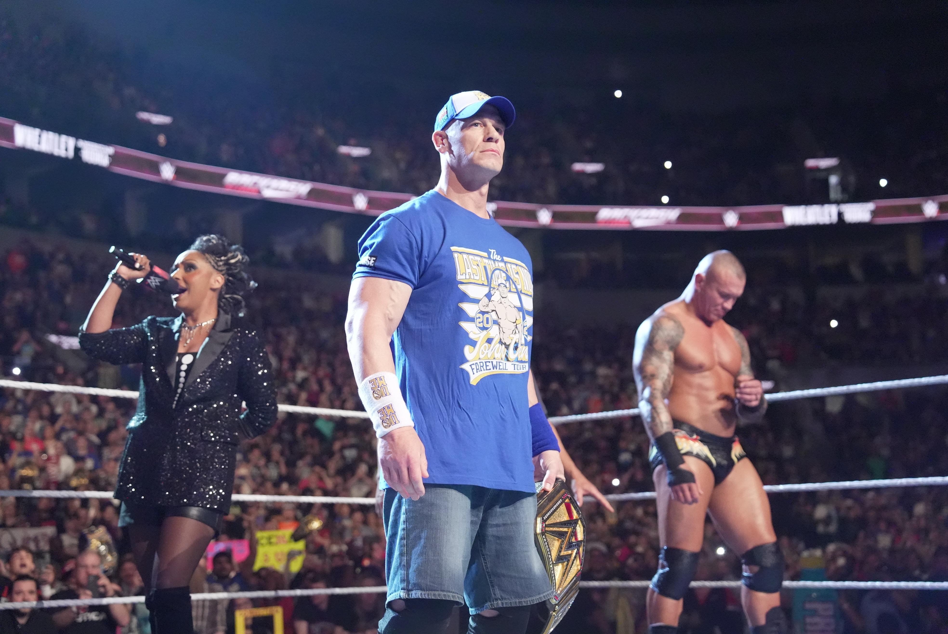 CM Punk's knee buckles
