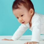 Baby rocking back and forth on all fours