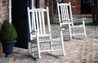 Two rocking chairs
