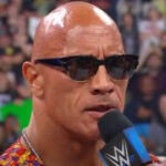 Dwayne Johnson as The Rock in WWE