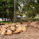 Drainage rocks for landscaping