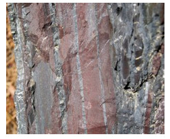 Banded iron formation, northern Minnesota
