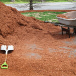 Various sizes of landscaping rocks