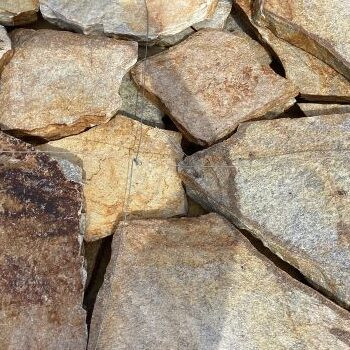 Autumn Gold Flagstone sample for landscaping projects