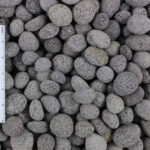 Assortment of black lava rock pieces