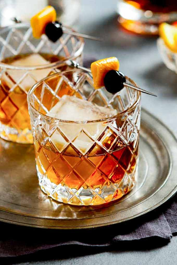 Bourbon Manhattan Cocktail Recipe