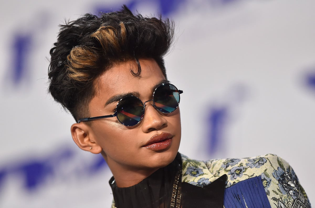 Bretman Rock wearing glasses