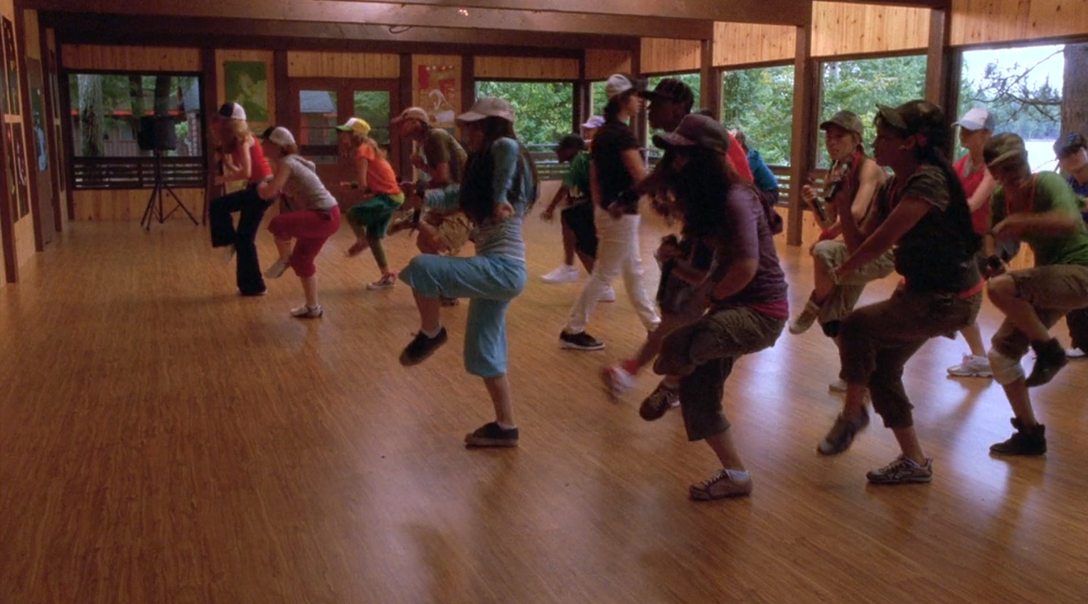 YMCA Camp Wanakita is perfect for Camp Rock because it already has the look and feel of a summer camp