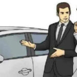 Car Salesman slapping roof of car meme template.