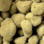Close up of moon rocks