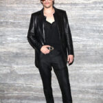 Jake Bongiovi attends the Tom Ford fashion show, showcasing his growing presence in the entertainment industry.