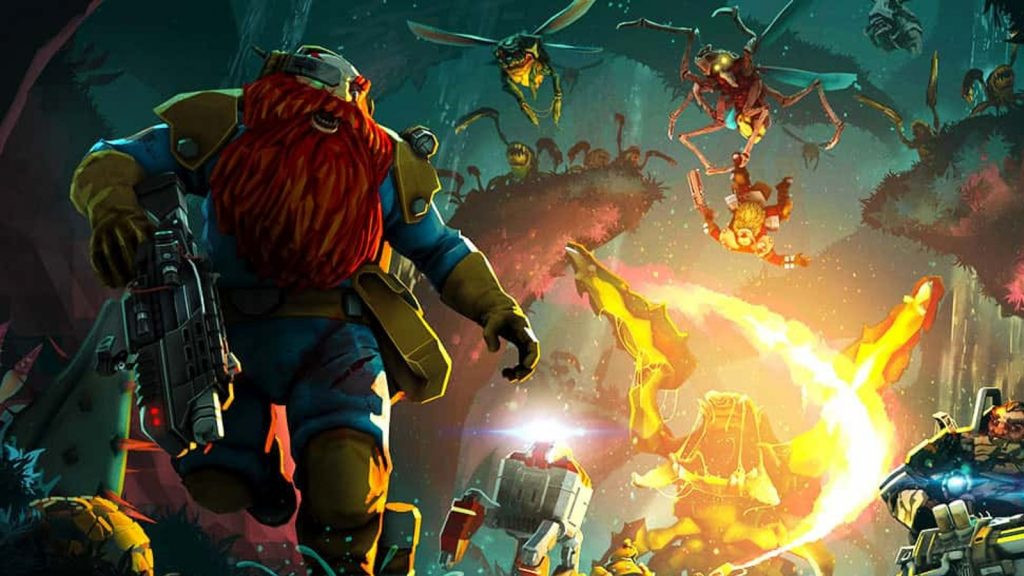 Deep Rock Galactic cross-platform play