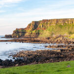 Basalt Columns at the Giant's Causeway, Northern Ireland Formed from Volcanic Activity