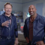 Dwayne Johnson and Conan O'Brien Height Comparison