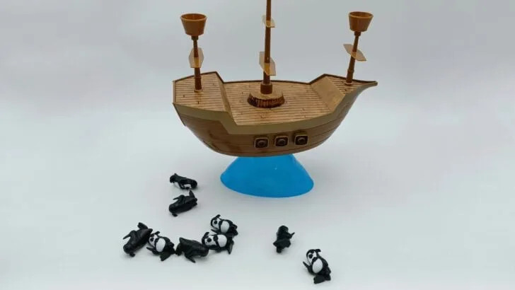 Winning the game by not tipping the boat