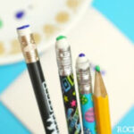 Dot painting for beginners. Learn how to paint rocks with this dotted rock technique. Perfect for rock painting beginners. From dotting tools to simple dotting techniques.