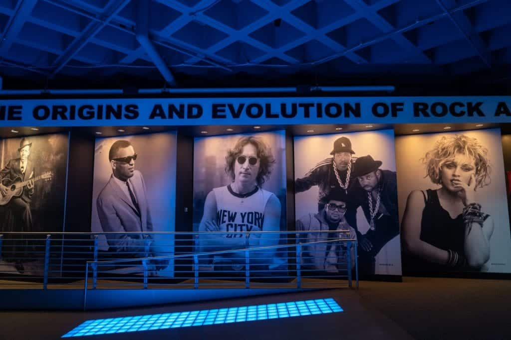 Rock and Roll Hall of Fame exhibit
