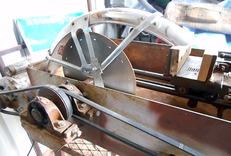 Peruano Homemade 12 inch Slab Saw