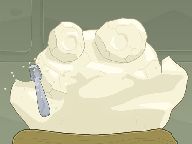 Making the Dummy Head in Pelican Rock Poptropica