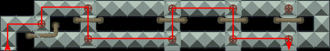 Mess Hall Vents Configuration in Pelican Rock Poptropica