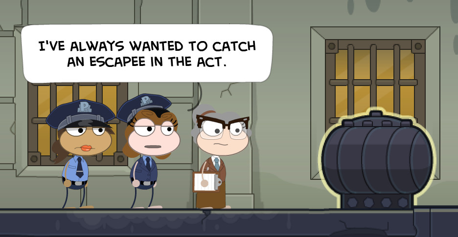 Escaping the Spotlight in Pelican Rock Poptropica