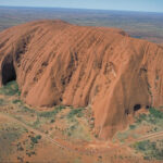 Ayers Rock - Uluru at sunset, Northern Territory, Australia