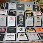 t shirt quilt finished